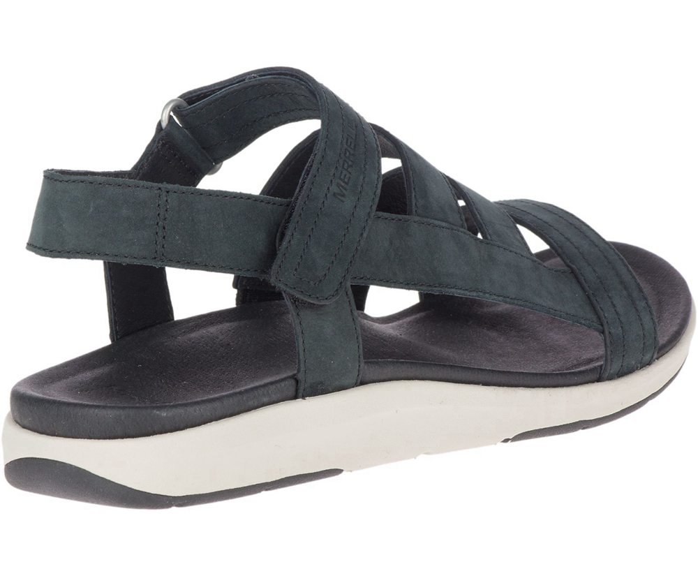 Merrell Sandals Black - Kalari Lore Backstrap - Womens 48IQHSXMC